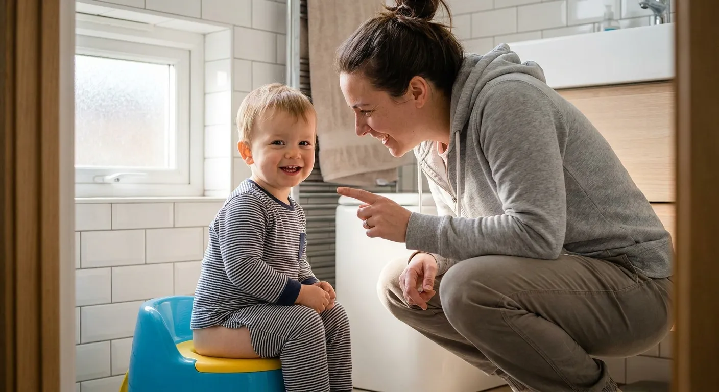 5 segnali che mostrano che il tuo bambino è pronto per il vasino