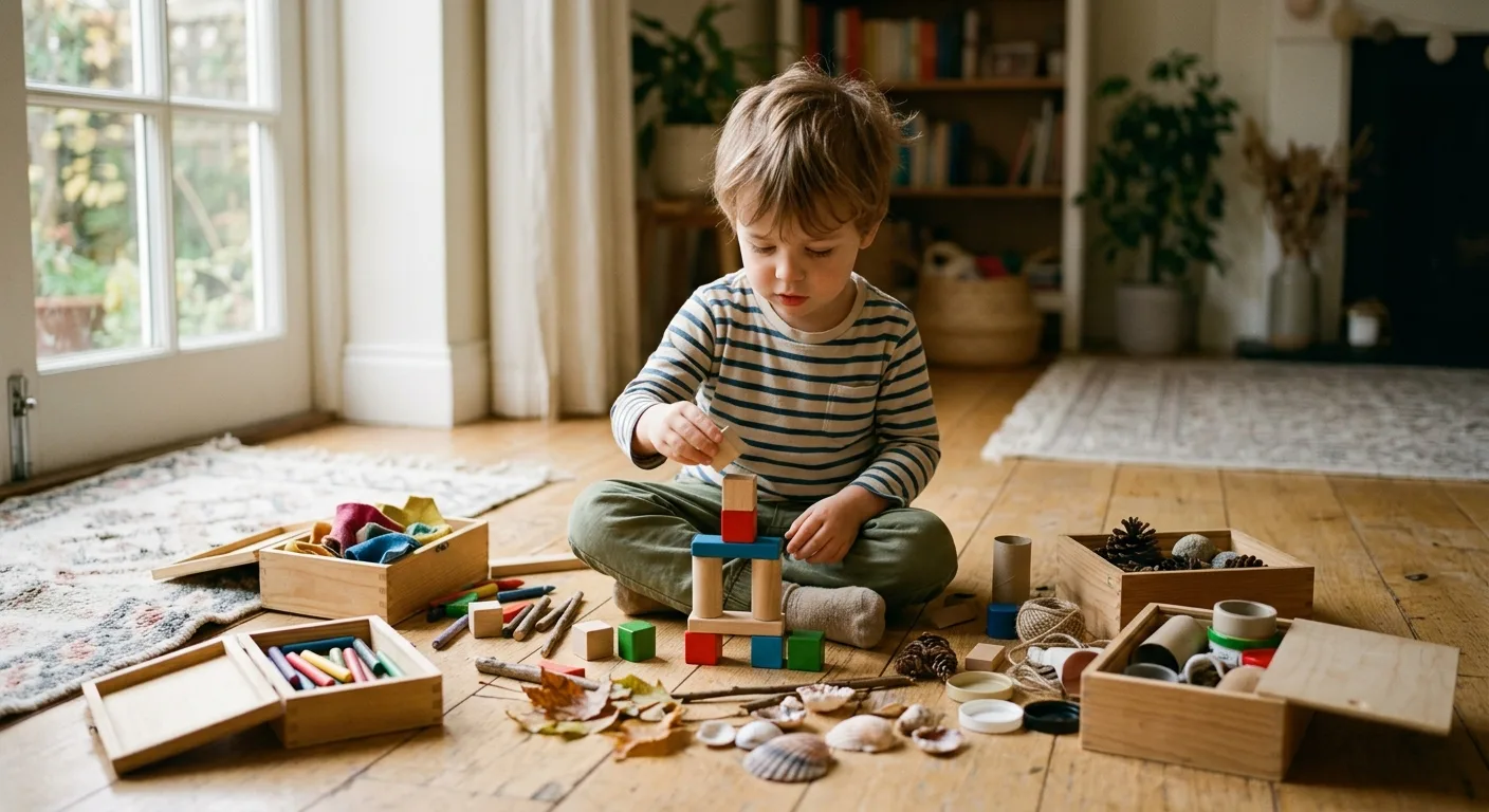 Come stimolare la creatività nei bambini da 2 a 4 anni con il gioco libero