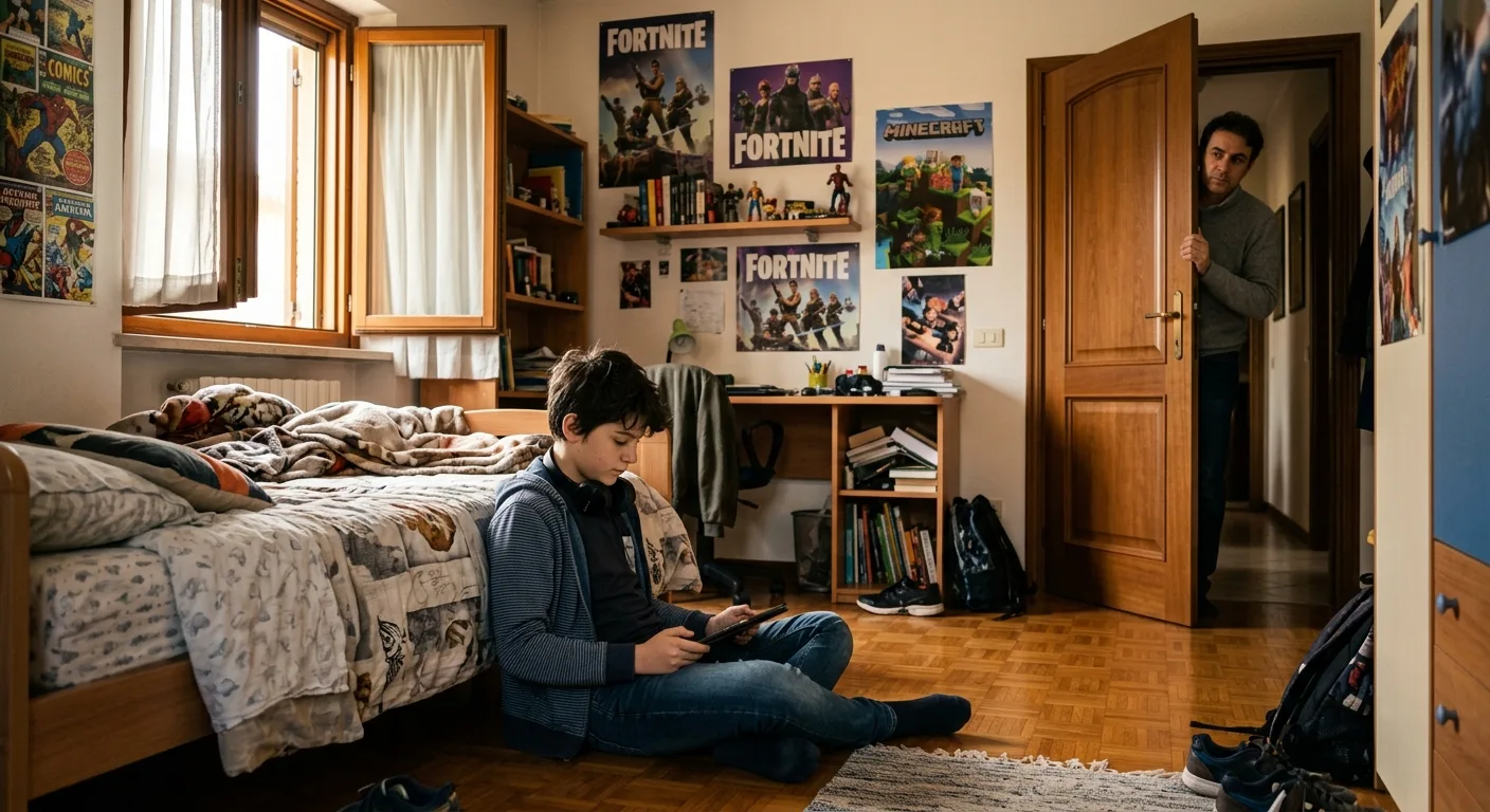 Tuo figlio vuole stare sempre in camera sua: cosa fare davvero