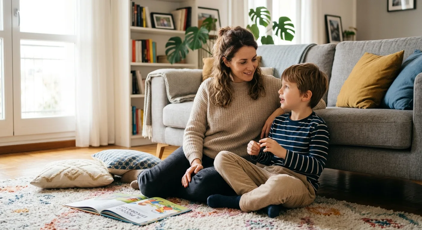 Come parlare ai figli di argomenti difficili senza creare ansia