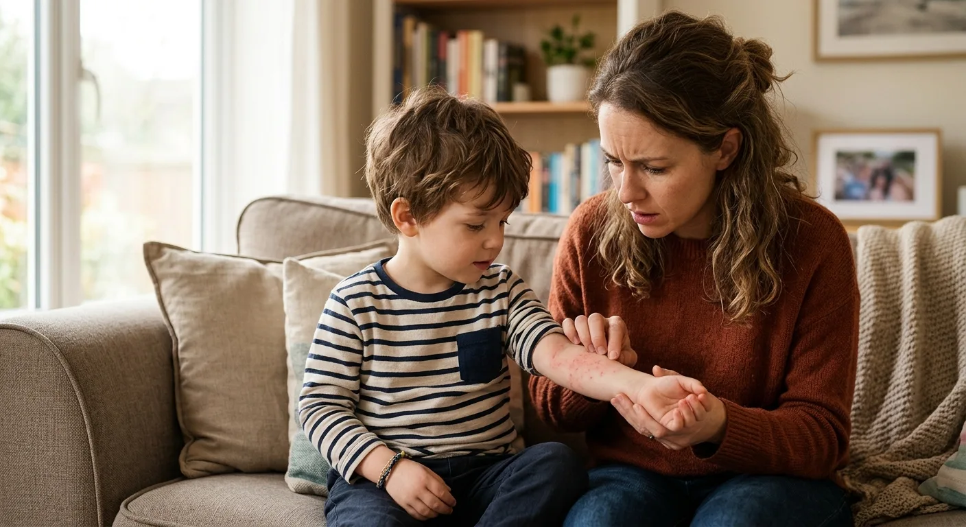 Prurito nel bambino: quando è allergia e quando no