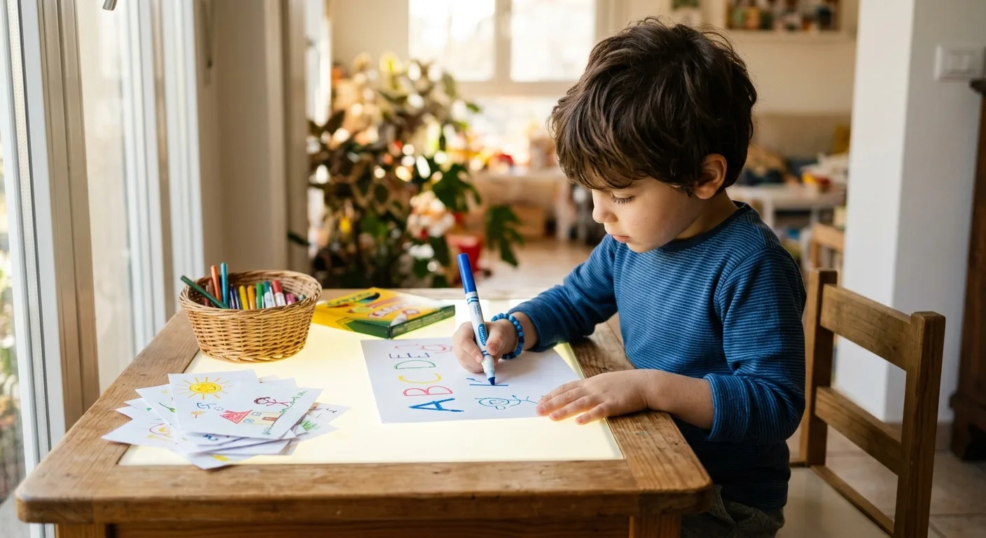 Come sviluppare la scrittura nei bambini di 5 e 6 anni con attività divertenti